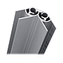 Raccord de plinthe aluminium angle réglable de 30° à 180° photo du produit visuel_1 S