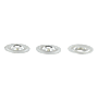 Rosace plate RP25 acier zingué blanc photo du produit visuel_2 S