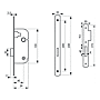 Serrure à encastrer monopoint 051393 photo du produit visuel_2 S