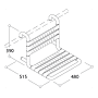 Siège de douche à suspendre série 300 photo du produit visuel_2 S