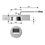 Spot LED latéral dimmable incliné photo du produit visuel_4 S