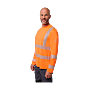 T-shirt haute visibilité rafraîchissant HiVi TS10 photo du produit visuel_5 S