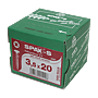 Vis à bois tête ronde Pozidriv acier Wirox photo du produit visuel_2 S
